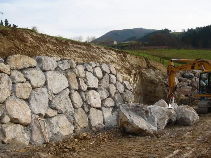 boulder wall