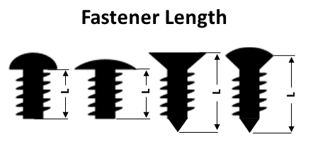 fastener length measuring